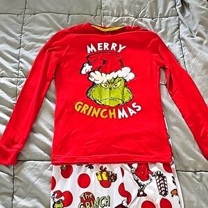 Grinch pajamas